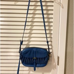 Fossil Leather Crossbody Bag